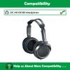 ACCOUTA Breathable Replacement Earpads Cushions Compatible with JVC HARX300 HA RX300 Headphones Ear Pads with Breathable Softer Protein Leather and Memory Foam view 2