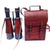 6" Antique Brass Binoculars for Adults & Kids with Leather Neck Strap; Handheld Marine Binoculars for Bird Watching, Hunting, Viewing Wildlife & Outdoor Sport's Games view 1