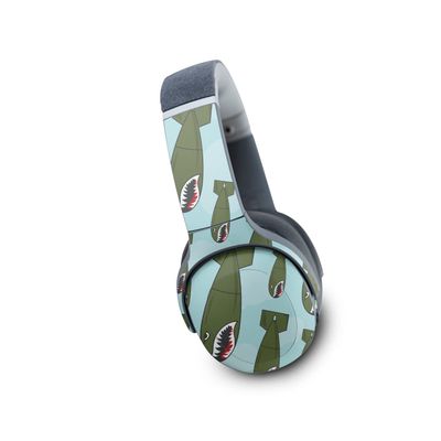 MightySkins Skin Compatible with Skullcandy Crusher Evo Wireless - Bombs Away | Protective, Durable, and Unique Vinyl Decal wrap Cover | Easy to Apply | Made in The USA