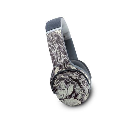 MightySkins Skin Compatible with Skullcandy Crusher Evo Wireless - Nest Sketch | Protective, Durable, and Unique Vinyl Decal wrap Cover | Easy to Apply | Made in The USA