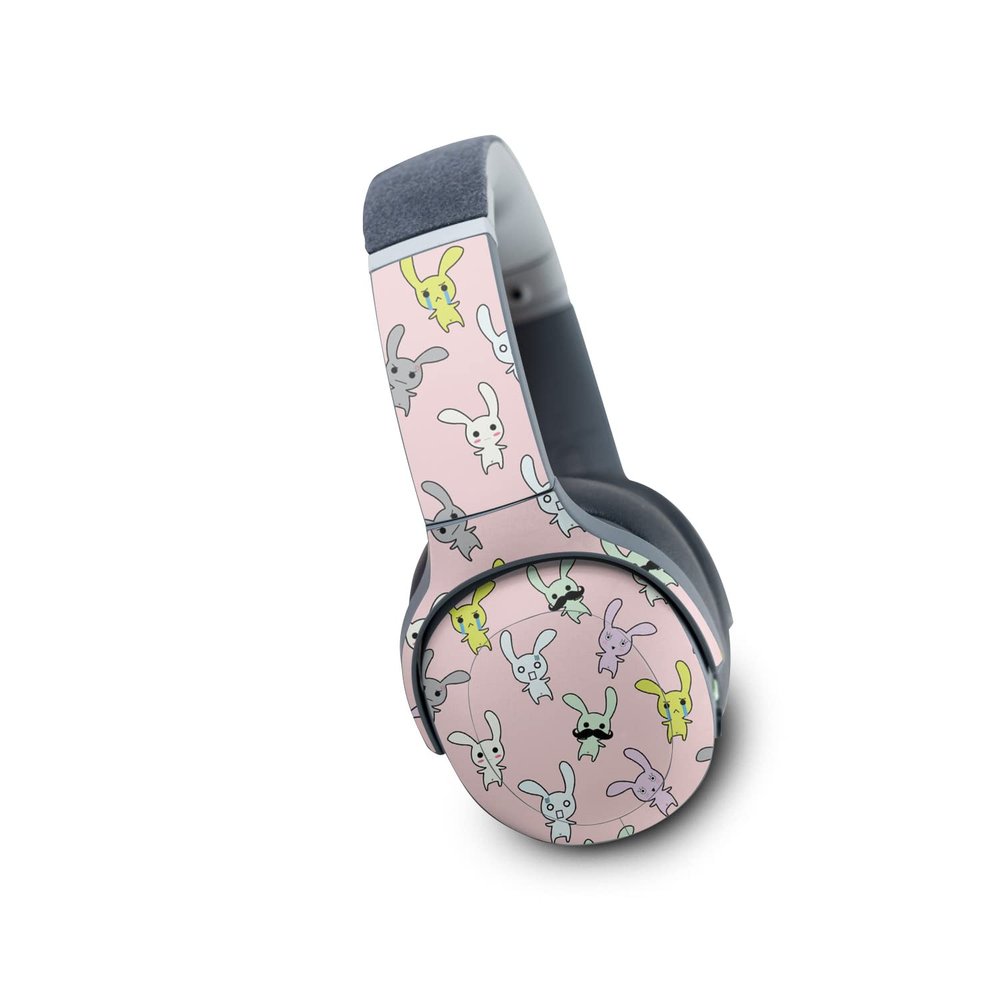 MightySkins Skin Compatible with Skullcandy Crusher Evo Wireless - Bunny Bunches | Protective, Durable, and Unique Vinyl Decal wrap Cover | Easy to Apply | Made in The USA