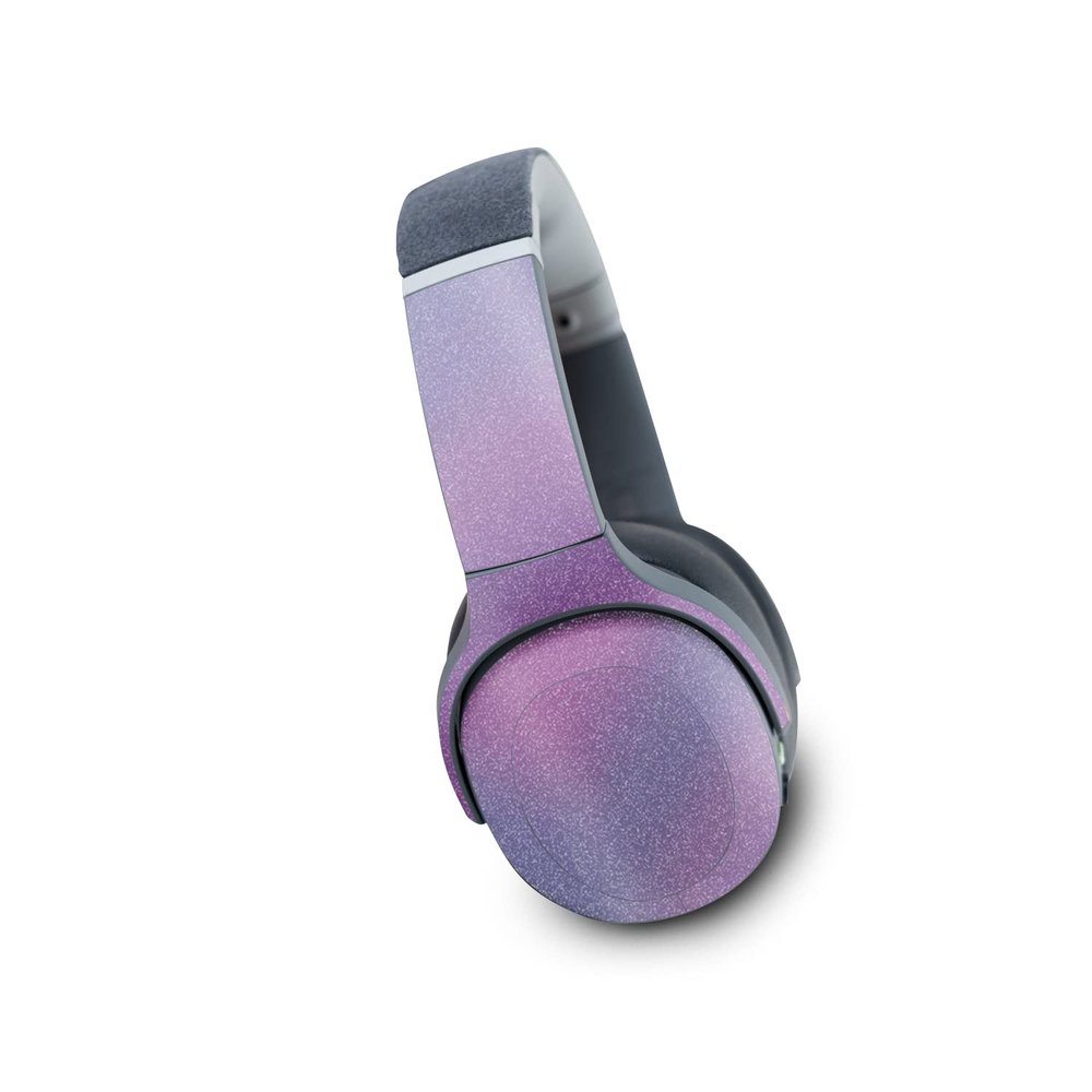 MightySkins Glossy Glitter Skin Compatible with Skullcandy Crusher Evo Wireless - Purple Fog | Protective, Durable High-Gloss Glitter Finish | Easy to Apply | Made in the USA