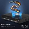DVD Players for TV with HDMI,Plays All Regions and Formats,CD Player for Home,Support 1080P Video/CD/DVD/VCD/JPEG/USB, Remote, HDMI and RCA Cables Included view 2