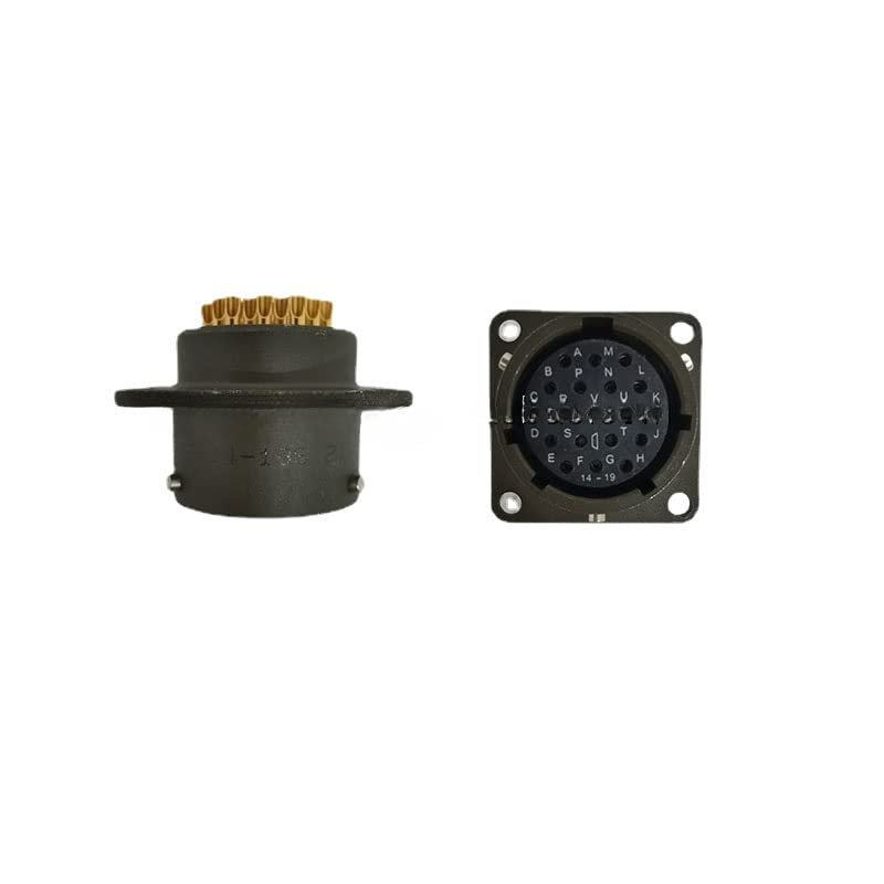 1pcs industrial plug PT02E-14-19P/19S circular connector socket connector (PT02E-14-19S)