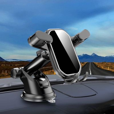 BYTUGI Car Gravity Mobile Phone Bracket Large Suction Cup Navigation Bracket