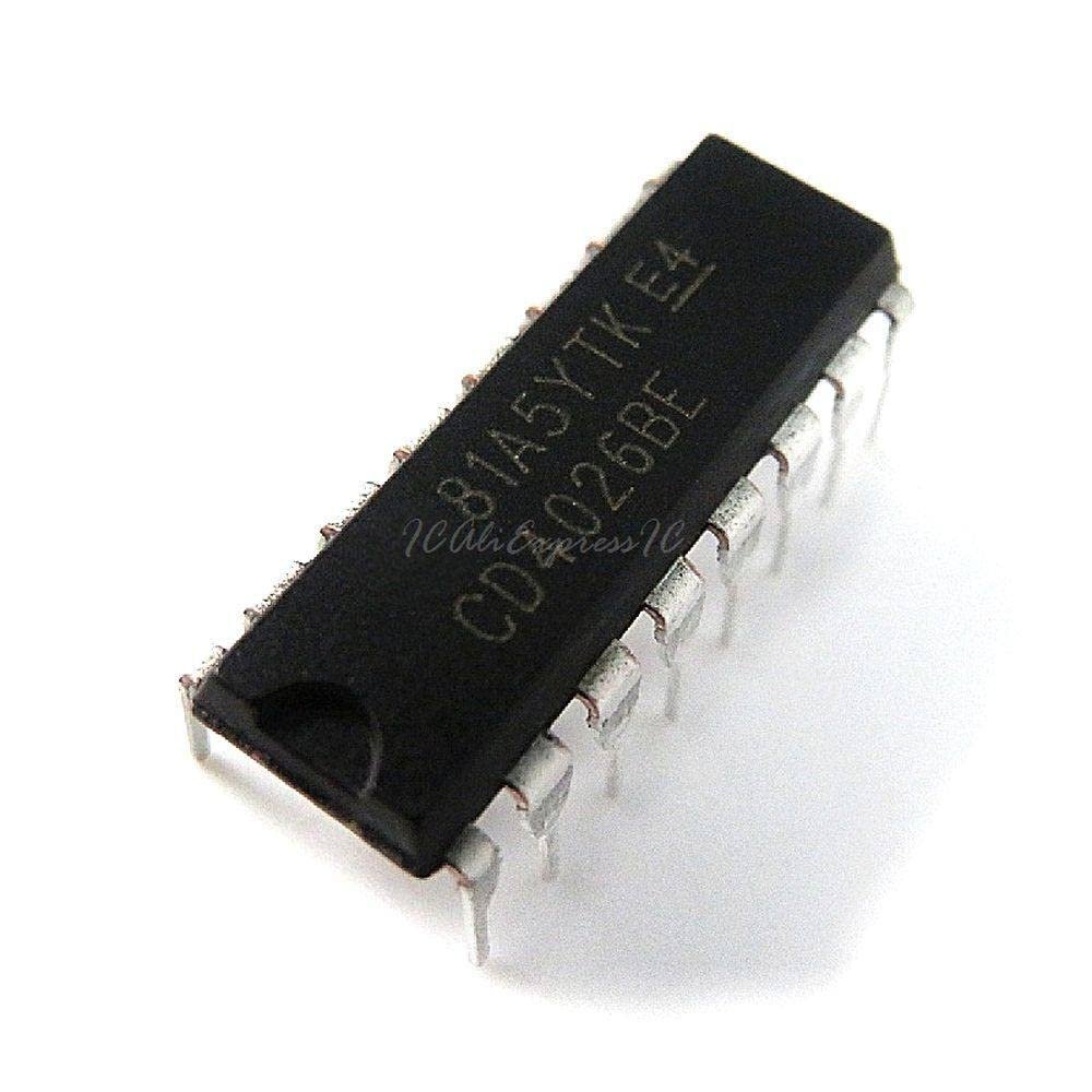 5pcs/lot CD4026BE CD4026 4026 DIP-16