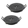 Construct Pro SpeedyZ Spring-Lock 2 Cable Pass Through Port (Black/Pair) view 3