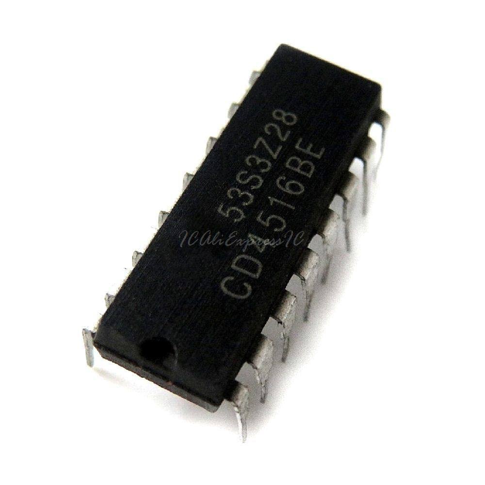 5pcs/lot CD4516BE CD4516 DIP-16