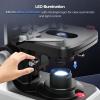 [Dual Power Supply] Vabiooth Lab Compound Binocular Microscope 40X-2500X Magnification, Two-Layer Mechanical Stage, 20mm Ultra Wide-Field 10X 16X and 25X Eyepieces, Dual Power Supply, Abbe Condenser view 4
