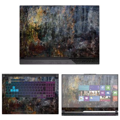 Decalrus - Protective Decal Skin Sticker for The Asus ROG Strix G17 G713 (17.3" Screen) case Cover wrap ASrogG17_G713-146