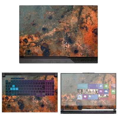 Decalrus - Protective Decal Skin Sticker for The Asus ROG Strix G17 G713 (17.3" Screen) case Cover wrap ASrogG17_G713-149