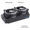 Alphacool Shroud & Decoupling 120mm (7mm Thickness) Including 4X M3x37mm Screws (24830) view 3