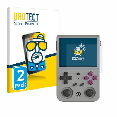 brotect 2-Pack Screen Protector Anti-Glare Compatible with Anbernic RG353V Screen Protector Matte, Anti-Fingerprint Protection Film