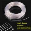 5Meter/roll PTFE Silver Plated Wire 14/16/18/20 /22/23/ 24/ 26AWG High Temperature Audio Speaker Headphone DIY Wire High Purity (Color : 5M, Size : 16AWG) view 2
