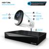 Night Owl 2-Way Audio 12 Channel DVR Video Home Security Camera System with (8) Wired 2K HD Indoor/Outdoor Deterrence Cameras and 2TB Hard Drive (Add up to 4 More Wired and 4 Wi-Fi Cameras) (8 Camera) view 2