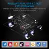 FEELWORLD L1 Plus Multi Camera Video Mixer Switcher, 5.5 inch LCD Touch Screen PTZ Controller Chroma Key 4 HDMI Inputs USB3.0 Output Format, Real Time Production Live Streaming Built in Cooler view 2