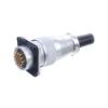 Artemisia WS24 Diameter 24mm 2 3 4 9 10 12 19 pin IP67 Waterproof Connector Solder Male Female (Color : 12 Pin B) view 4