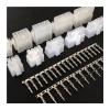 Demasiado 5557/5559 automobile harness connector 4.2mm6/8/10/12-24 pin computer power cable male and female terminal double row Plug Kit (Color : 6p, Size : 5sets) view 2