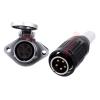 Artemisia WP20 to+Z Waterproof Round Male and Female Aviation Plug 2 pin 3 pin 4 pin 5 pin Connector M20 7 9 12 pin Connector 5A 30A (Color : 2 Pin) view 4