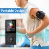 MP3 Player, Music Player with 32GB Micro SD Card, Earphone,Build-in Speaker/Photo/Video Play/FM Radio/Voice Recorder/E-Book Reader, Supports up to 128GB for Kids,Running,Walking view 3