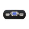 ATEN CS22U 2-Port USB VGA Cable KVM Switch with Remote Port Selector view 2
