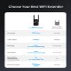 BrosTrend WiFi 6 Extender AX1500 WiFi Booster for Home WiFi Range Extender Covers Up to 2,000 sq.ft and 40 Devices, Dual Band Amplificateur WiFi with Gigabit Ethernet Port Works with Any WiFi Routers view 4