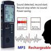 RMENST Digital Voice Recorder 16GB Audio Recording Device MP3 for Lectures and Meetings with External Microphone, USB Rechargeable view 2