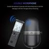 RMENST Digital Voice Recorder 16GB Audio Recording Device MP3 for Lectures and Meetings with External Microphone, USB Rechargeable view 4