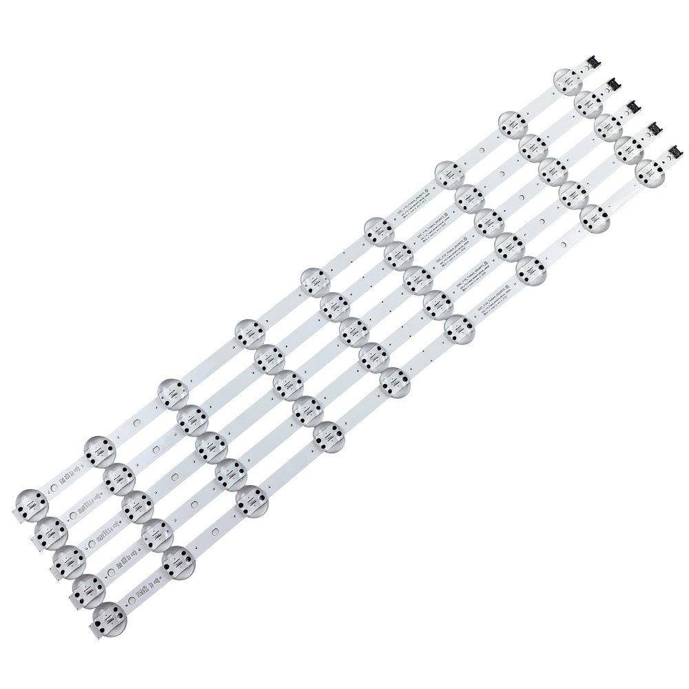 PANMILED 5 Pieces LED Backlight Strips for LG 65'' TV 65UM7300AUE 65UM7300PUA 65UN7300AUD 65UN7300PUF 65UN8500AUJ 65UN8500PUI SSC_Y19_Trident_65UM73_REV00_180929