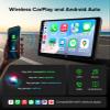9 Inch Car Stereo Radio Replacement for Ford F150 2009-2014 Upgrade Wireless Carplay Android Auto Support Mirroring Backup 1080P SWC view 4
