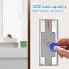 Access Control RFID Reader,Waterproof Access Control System,Access Controler for Electric Magnetic Lock,Proximity Door Entry Keypad,Gate Opener,Zinc Alloy Shell,Wiegand in+Out,Latch Doors Reader view 4