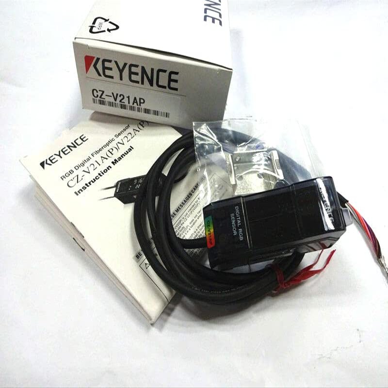 Vanky Industry KEYENCE CZ-V21AP Fiber Optic Color Mark Sensor PNP Output New