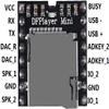 ALMOCN 2PCS YX5200 DFPlayer Mini MP3 Player Audio Module + 4PCS 2W 8Ohm Round Micro Speaker MP3 Voice Decode Board Supporting TF Card U-Disk IO/Serial Port/AD for Arduino view 2
