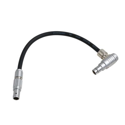 HangTon 24V Power Cable for Teradek Bond Bolt, Preston MDR3, SmallHD, ARRI Alexa Sony Venice Camera, Tilta Rig Right Angle RS 3 Pin to 0B 2 Pin 30cm