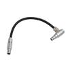 HangTon 24V Power Cable for Teradek Bond Bolt, Preston MDR3, SmallHD, ARRI Alexa Sony Venice Camera, Tilta Rig Right Angle RS 3 Pin to 0B 2 Pin 30cm view 1