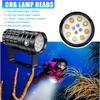 Dive Light for Underwater Photography, 5000Lumens Super Bright Diving Flashlight, 100M Waterproof Underwater Video Light with Type-C Charging, Professional for Underwater Lighting view 2