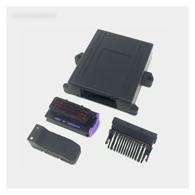 Milkweed Multi-Purpose 1 Set 39Pin Fit for Auto ECU Modified Aluminum Shell Enclosure Car Controller PCB Box with 39P Generator Control Panel Connector