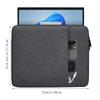 16.1 inch Portable Monitor Case Sleeve for Most 15.6/16.1 in Monitors, Compatible with KYY MNN Innoview Forhelp ASUS Zenscreen 16" Portable Display Monitors, Space Grey view 2