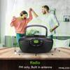 Philco Boombox Portable CD Player with Bluetooth, USB Playback and CD Player is Compatible with MP3/WMA/CD-R/CD-RW CDs, Auxiliary Input, Stereo Sound view 3