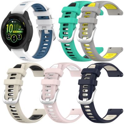 Replacement Sport Strap Compatible with Garmin Venu 2 Plus/Venu Sq/Venu/Vivomove Sport/Vivomove Trend Watch Bands for Women&Men 20MM Breathable Silicone Wristbands Adjustable Quick Release Band Accessories (MultiColors-A)