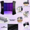 ZLPOWER 360 Photobooth Backdrop Photo Booth Enclosure Wall Backdrops Customized Logo 10FT Video Selfie Rotating Background with 32 PCS LED Light Stand for Rental Wedding Party view 3