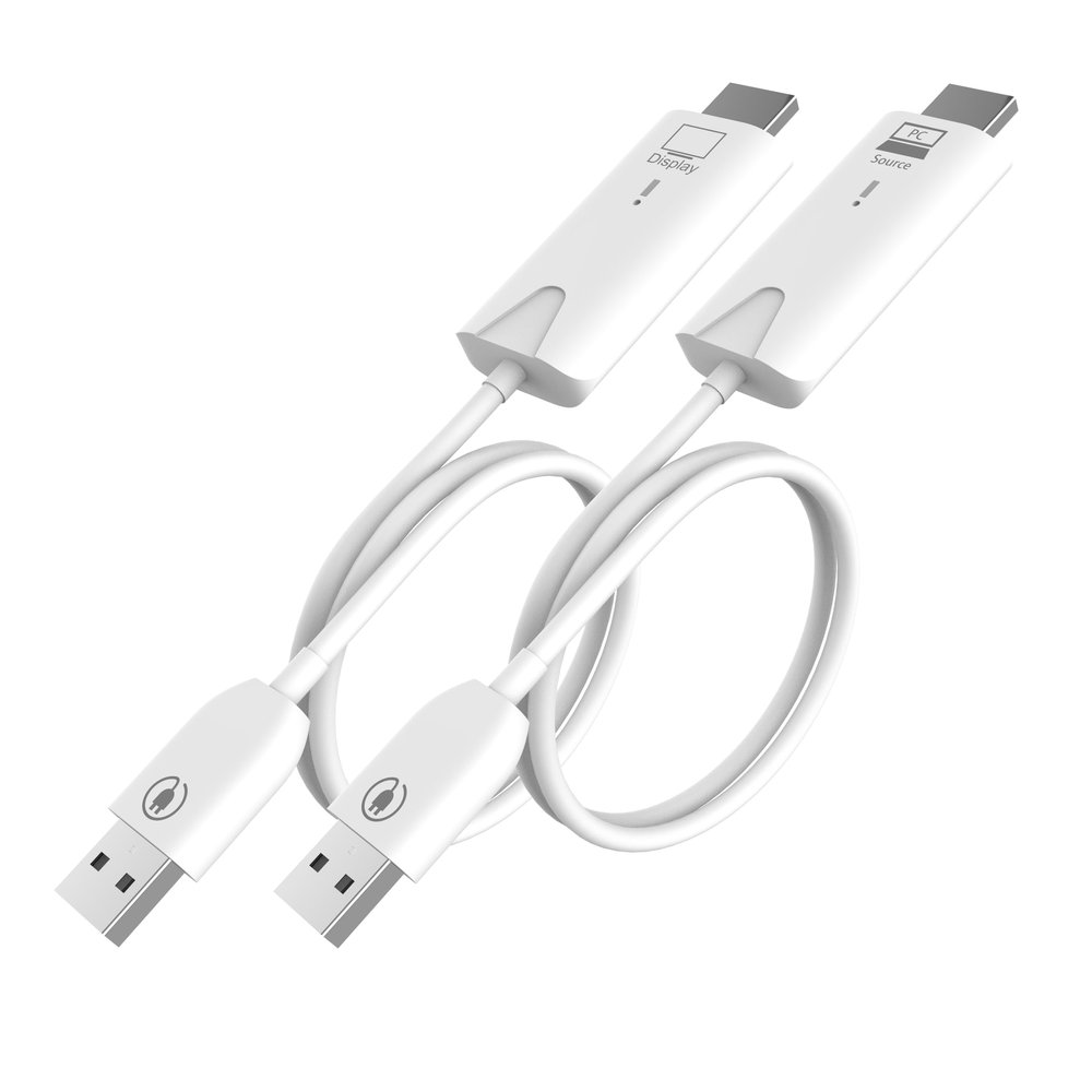 eppfun Wireless HDMI Transmitter and Receiver 100ft/30m, 1080P Output Wireless HDMI,5G Plug&Play Portable HDMI Wireless,for Streaming Video and Audio to Monitor from Laptop/TV Box