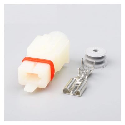 Yige Store 1 Set 1 Pin Waterproof Automotive Cable Harness Connector 7.8 MM Male Female Socket Fit for Cars H0501-1P DJ7013-7.8-11 (Color : Lavender, Size : 10 Sets)