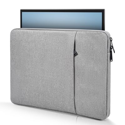 15.6 Inch Portable Monitor Case Sleeve Compatible with Anyuse YxK Forhelp Newsoul KYY/ASUS Zenscreen 15.6" Portable Monitors Computer Bag,Size-15"x10.8" Light Grey