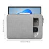 15.6 Inch Portable Monitor Case Sleeve Compatible with Anyuse YxK Forhelp Newsoul KYY/ASUS Zenscreen 15.6" Portable Monitors Computer Bag,Size-15"x10.8" Light Grey view 2