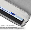 15.6 Inch Portable Monitor Case Sleeve Compatible with Anyuse YxK Forhelp Newsoul KYY/ASUS Zenscreen 15.6" Portable Monitors Computer Bag,Size-15"x10.8" Light Grey view 4