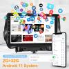 [2G+32G] Android Car Radio for Ford Escape Kuga 2013-2019, 9 inch Touch Screen Car Stereo, Carplay/Android Auto/1080P/Bluetooth/WiFi + AHD Backup Camera + MIC view 3