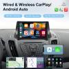 [2G+32G] Android Car Radio for Ford Escape Kuga 2013-2019, 9 inch Touch Screen Car Stereo, Carplay/Android Auto/1080P/Bluetooth/WiFi + AHD Backup Camera + MIC view 4