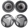 Rockville RV65.2C 6.5-in Component Car Speakers, 1500-Watt Peak 280-Watt RMS CEA Rated, 4 Ohm, Tweeters Crossovers Grilles Included, 2-Pairs view 3
