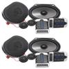 Rockville RV68.2C 6x8 Component Car Speakers, 900W, 4 Ohm, CEA Rated, Polypropylene Woofer, Butyl Surround, 1.2" PEI Tweeter, for Car Audio, 4-Piece view 1
